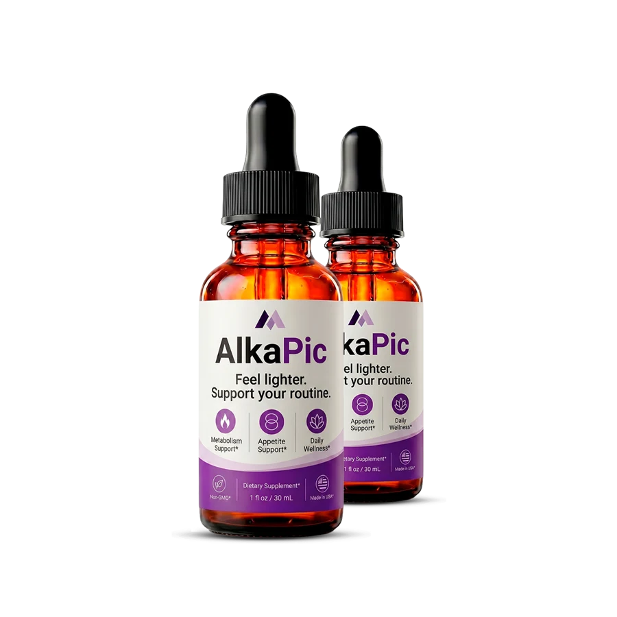AlkaPic 2 Bottles package
